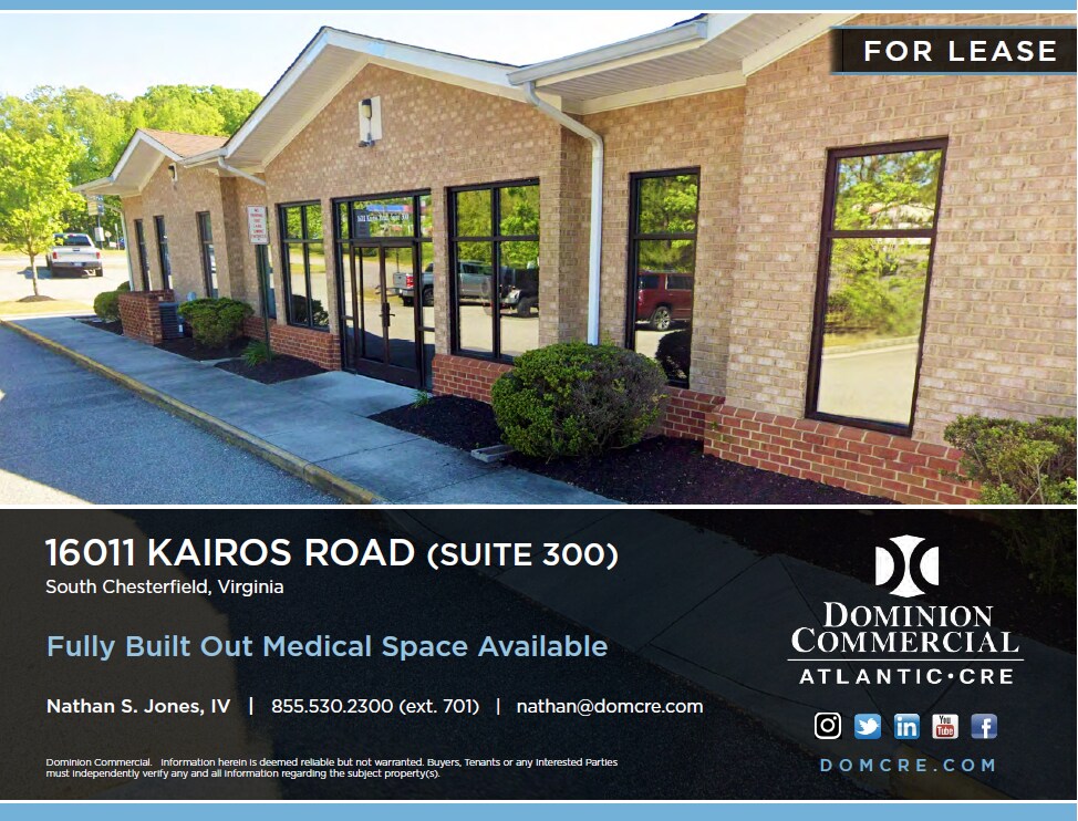 16011 Kairos Rd, Colonial Heights, VA à louer Photo de l’immeuble– Image 1 sur 9