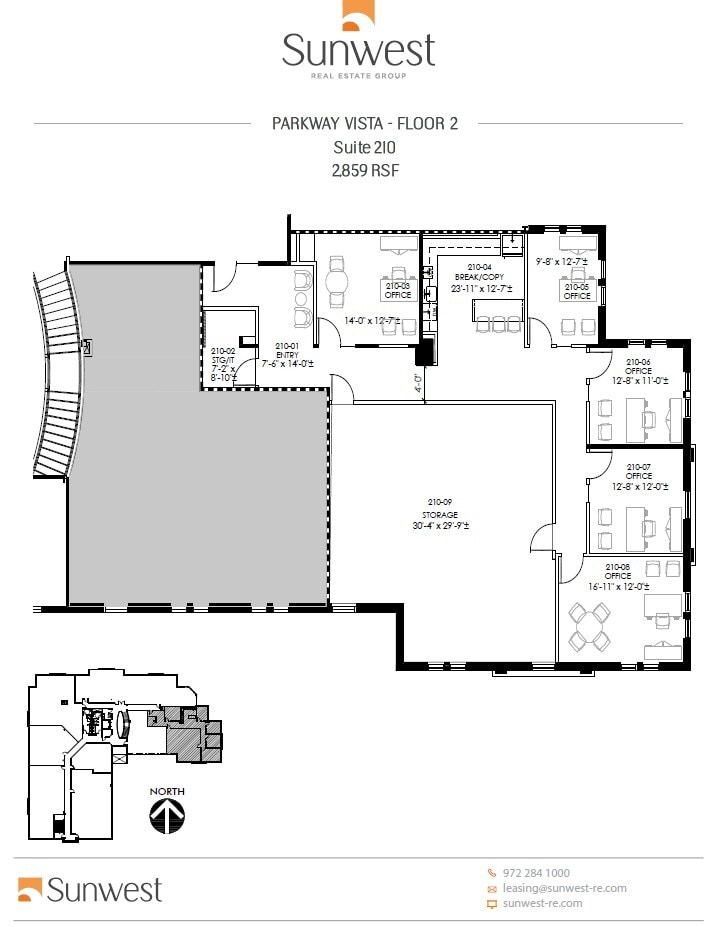 5072 W Plano Pky, Plano, TX à louer Plan d’étage– Image 1 sur 1