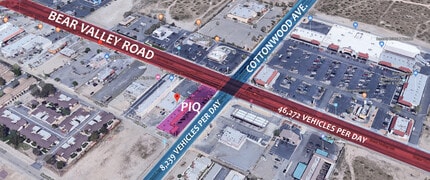14895 Bear Valley Rd, Hesperia, CA - Vue aérienne  vue de carte