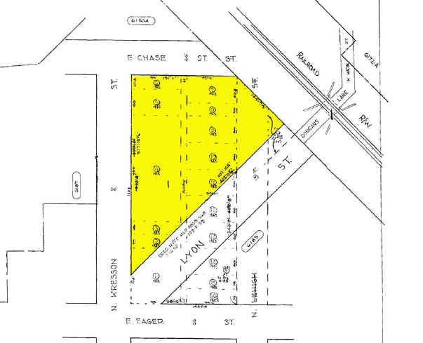 1003 N Kresson St, Baltimore, MD à louer - Plan cadastral – Image 2 sur 6