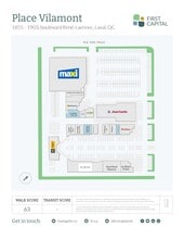 1857 Boul René-Laennec, Laval, QC à louer Plan de site– Image 1 sur 2