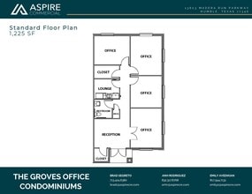 13803 Madera Run, Humble, TX à louer Plan d’étage– Image 2 sur 9