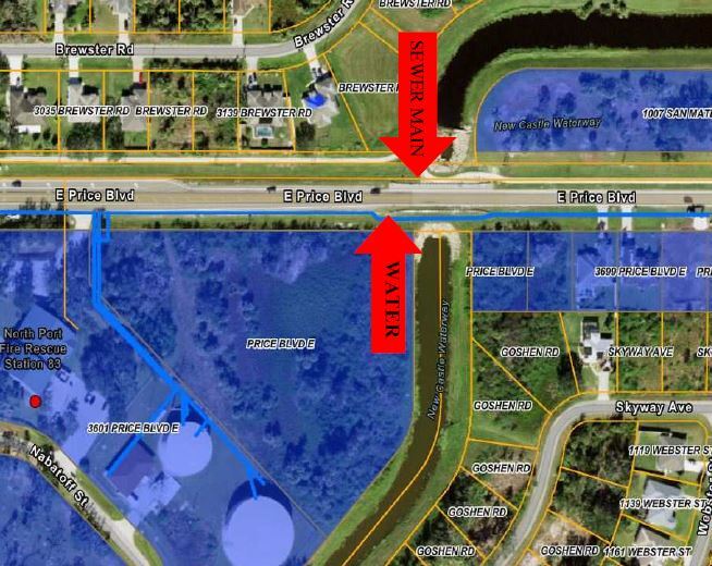 East Price Boulevard, North Port, FL à vendre - Aérien – Image 3 sur 3