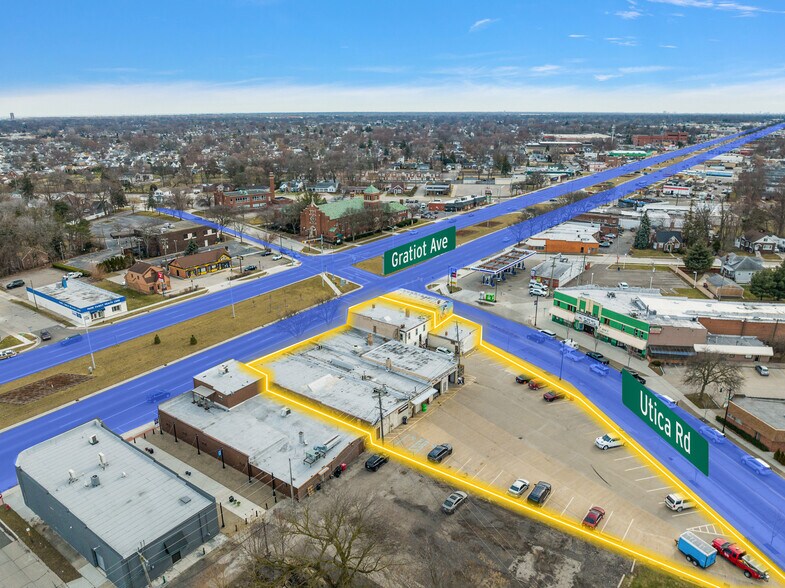 28311-28319 Gratiot Ave, Roseville, MI à louer - Photo de l’immeuble – Image 2 sur 3