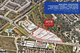 Plus de détails pour Gibbs Sprawl & Walzem Rd, San Antonio, TX - Terrain à vendre