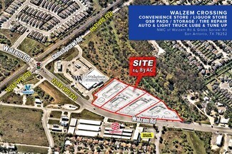 Plus de détails pour Gibbs Sprawl & Walzem Rd, San Antonio, TX - Terrain à vendre