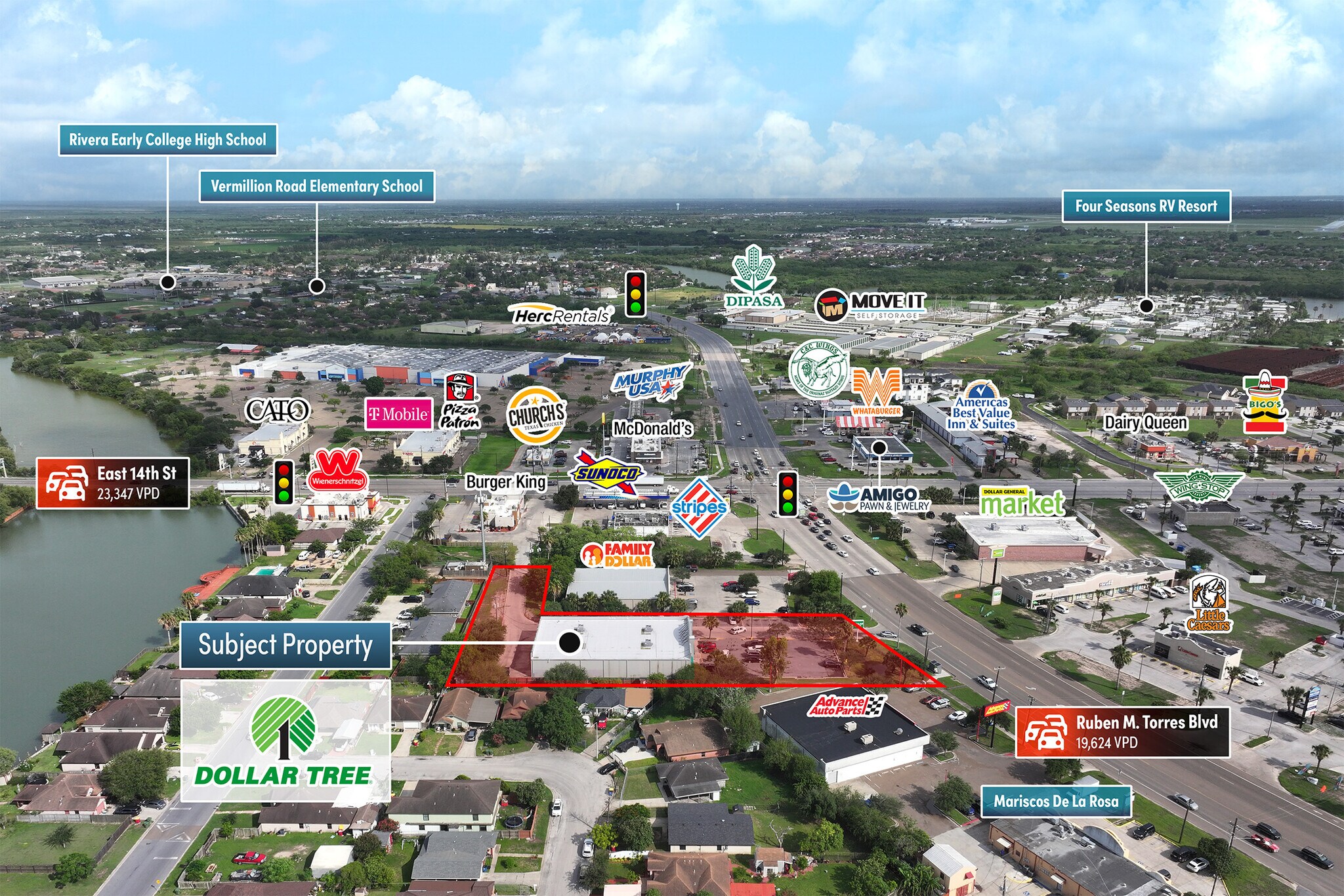 5835 Ruben M Torres Senior Blvd, Brownsville, TX à vendre Photo de l’immeuble– Image 1 sur 5