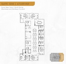 505 N Brand Blvd, Glendale, CA à louer Plan d’étage– Image 1 sur 1