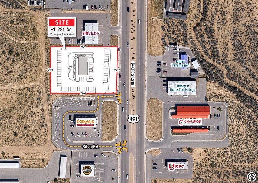 US Highway 491, Gallup, NM à vendre - Photo de l’immeuble – Image 2 sur 4