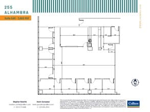 255 Alhambra Cir, Coral Gables, FL à louer Plan d’étage– Image 1 sur 1
