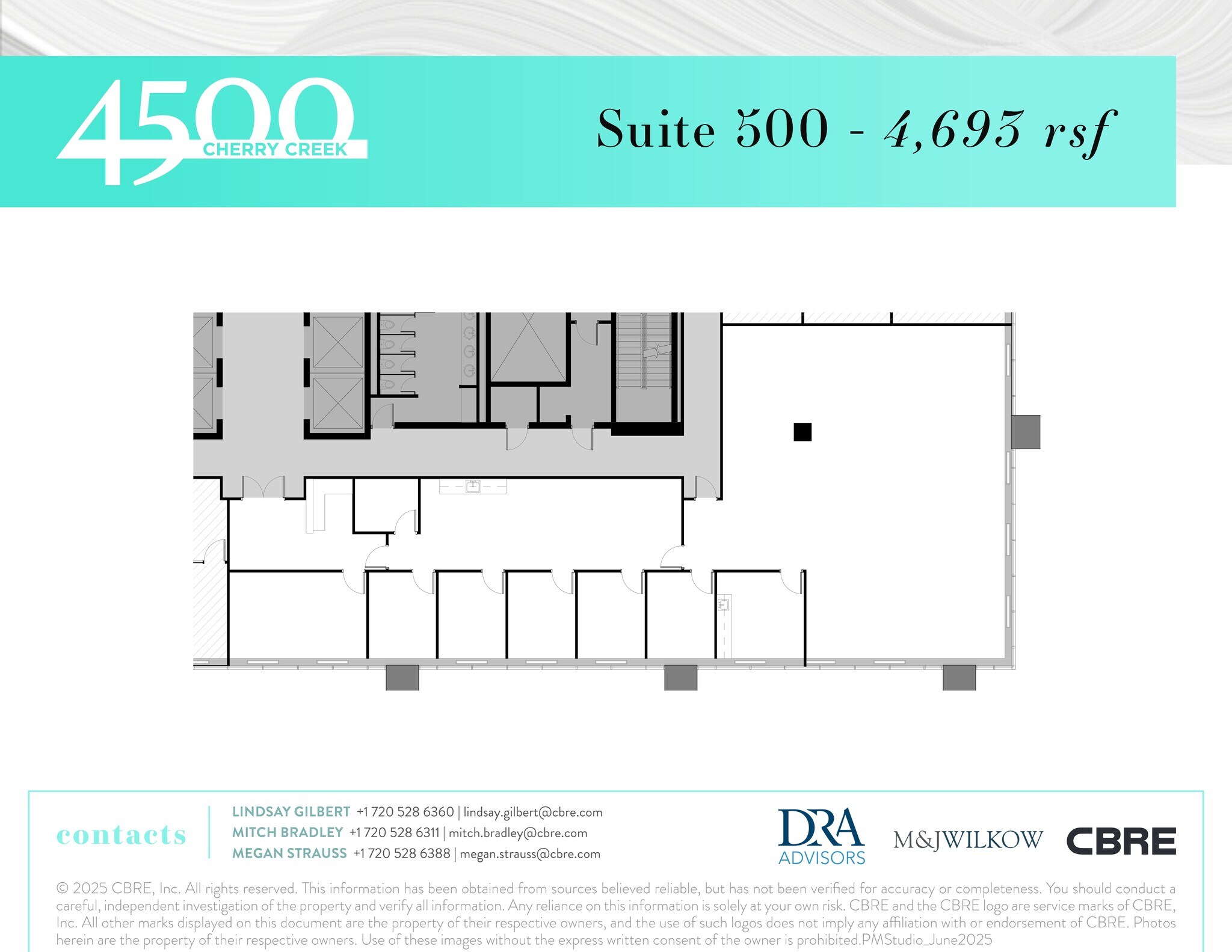 4500 S Cherry Creek Dr, Denver, CO à louer Plan de site– Image 1 sur 1