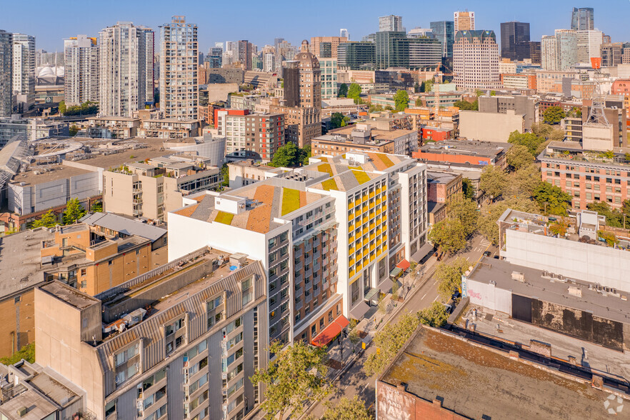 32 Hastings St W, Vancouver, BC à louer - Aérien – Image 3 sur 4
