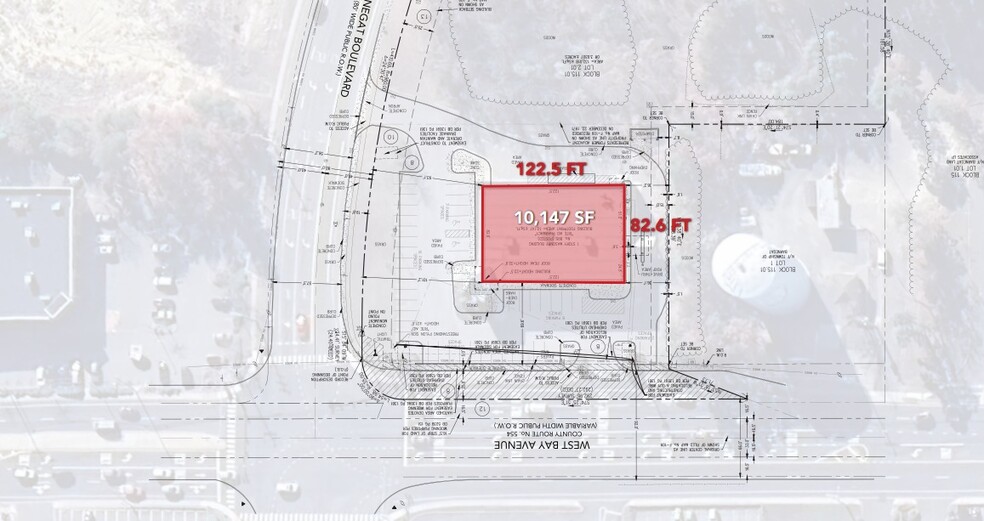 895 W Bay Ave, Barnegat, NJ à louer - Plan de site – Image 3 sur 3