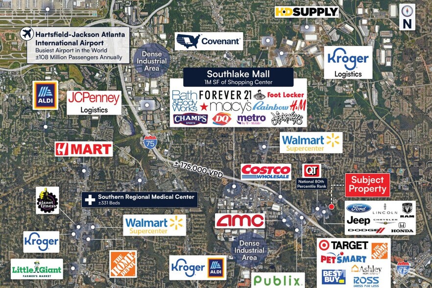 6760 Mt Zion blvd, Morrow, GA à vendre - Photo de l’immeuble – Image 3 sur 3