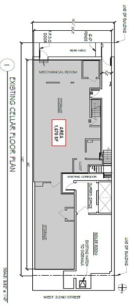 12 W 32nd St, New York, NY à louer Plan d’étage– Image 1 sur 1