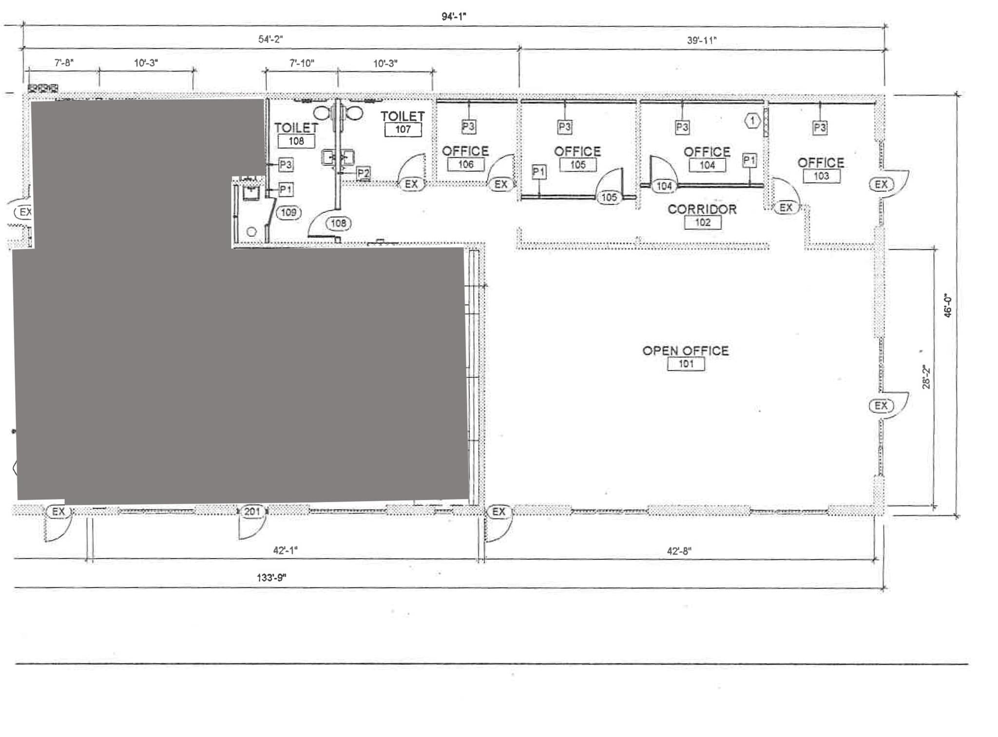 102 S Sidney Ave, Russellville, AR à louer Plan de site– Image 1 sur 1