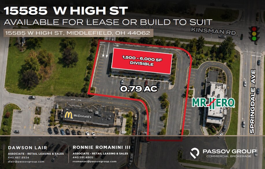 15585 W High St, Middlefield, OH à louer - Photo de l’immeuble – Image 1 sur 3