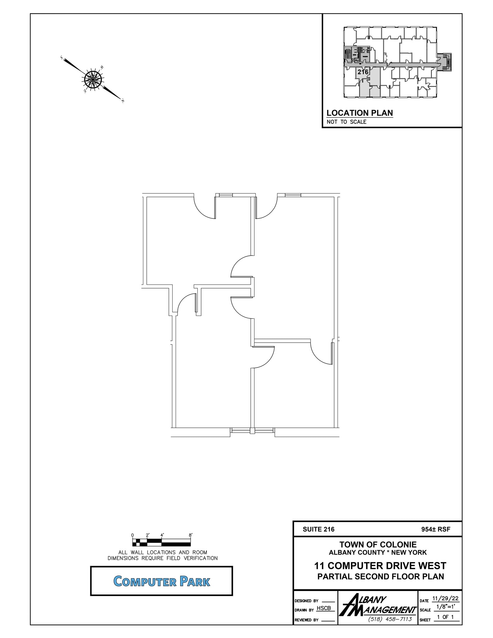 2 Computer Dr W, Albany, NY à louer Plan de site– Image 1 sur 5
