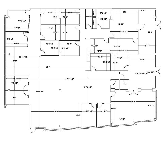 2345 Argentia Rd, Mississauga, ON à louer Plan d’étage– Image 1 sur 1