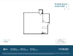 2901 N Dallas Pky, Plano, TX à louer Plan d’étage– Image 1 sur 1