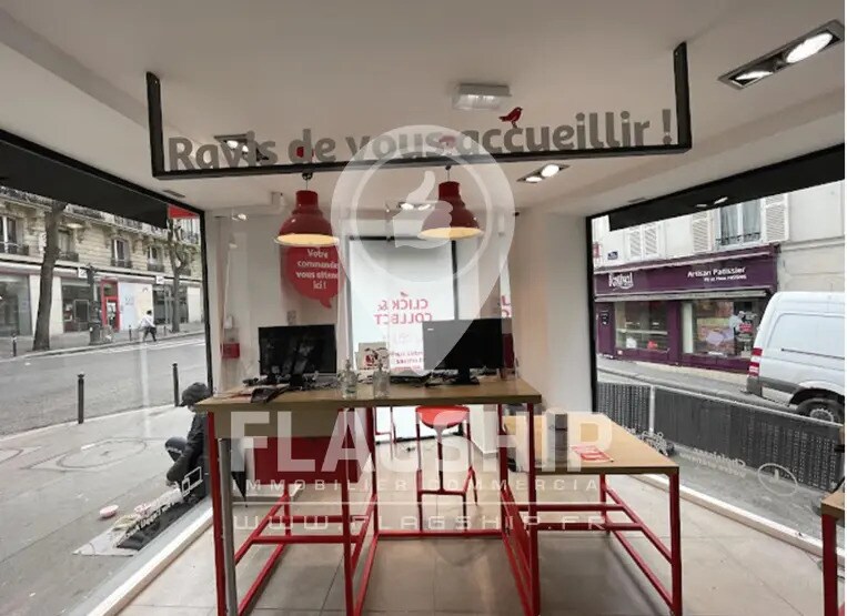 Local commercial dans Paris à louer - Photo de l’immeuble – Image 1 sur 1