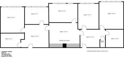 101 S Whiting St, Alexandria, VA à louer Plan d’étage– Image 1 sur 10