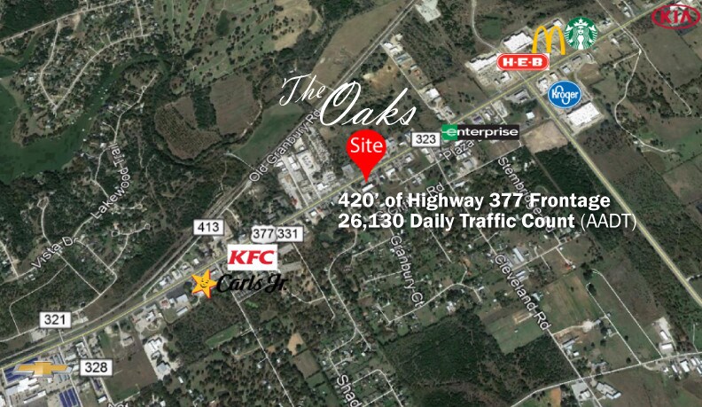 3301 E US Highway 377, Granbury, TX à louer - Aérien – Image 3 sur 3
