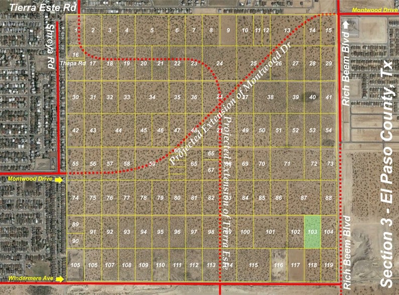 6030 Rich Beem, El Paso, TX à vendre - Photo de l’immeuble – Image 3 sur 5