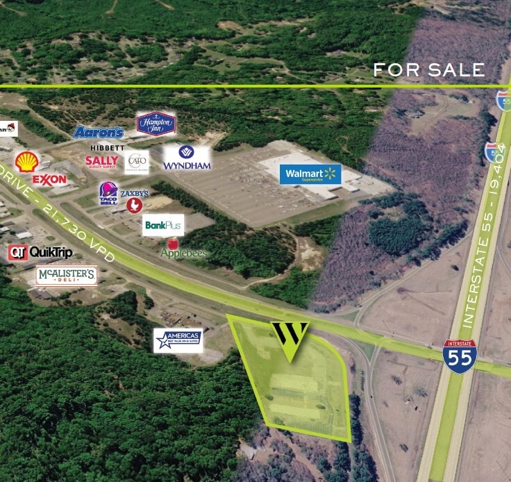 1673 Cecil Shelton Dr, Grenada, MS à vendre Photo principale– Image 1 sur 2