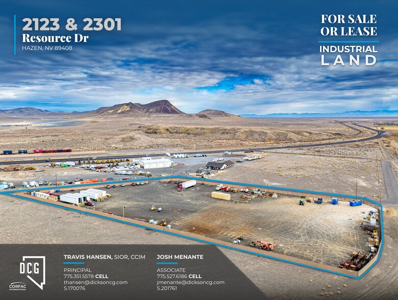 2123 & 2301 Resource Dr, Hazen, NV à vendre - Photo de l’immeuble – Image 1 sur 3