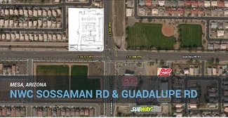Plus de détails pour NWC Sossaman & Guadalupe Rd, Mesa, AZ - Terrain à vendre