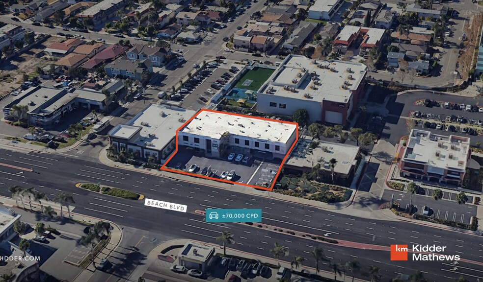 17111 Beach Blvd, Huntington Beach, CA à louer - Photo de l’immeuble – Image 1 sur 12