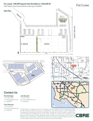 Plus de détails pour 14911 Valley View Ave, Santa Fe Springs, CA - Industriel/Logistique à louer