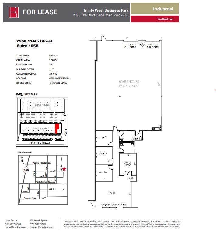 2550 114th St, Grand Prairie, TX à louer Photo de l’immeuble– Image 1 sur 4