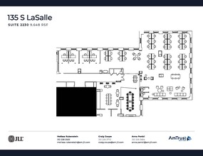 135 S LaSalle St, Chicago, IL à louer Plan d’étage– Image 1 sur 1