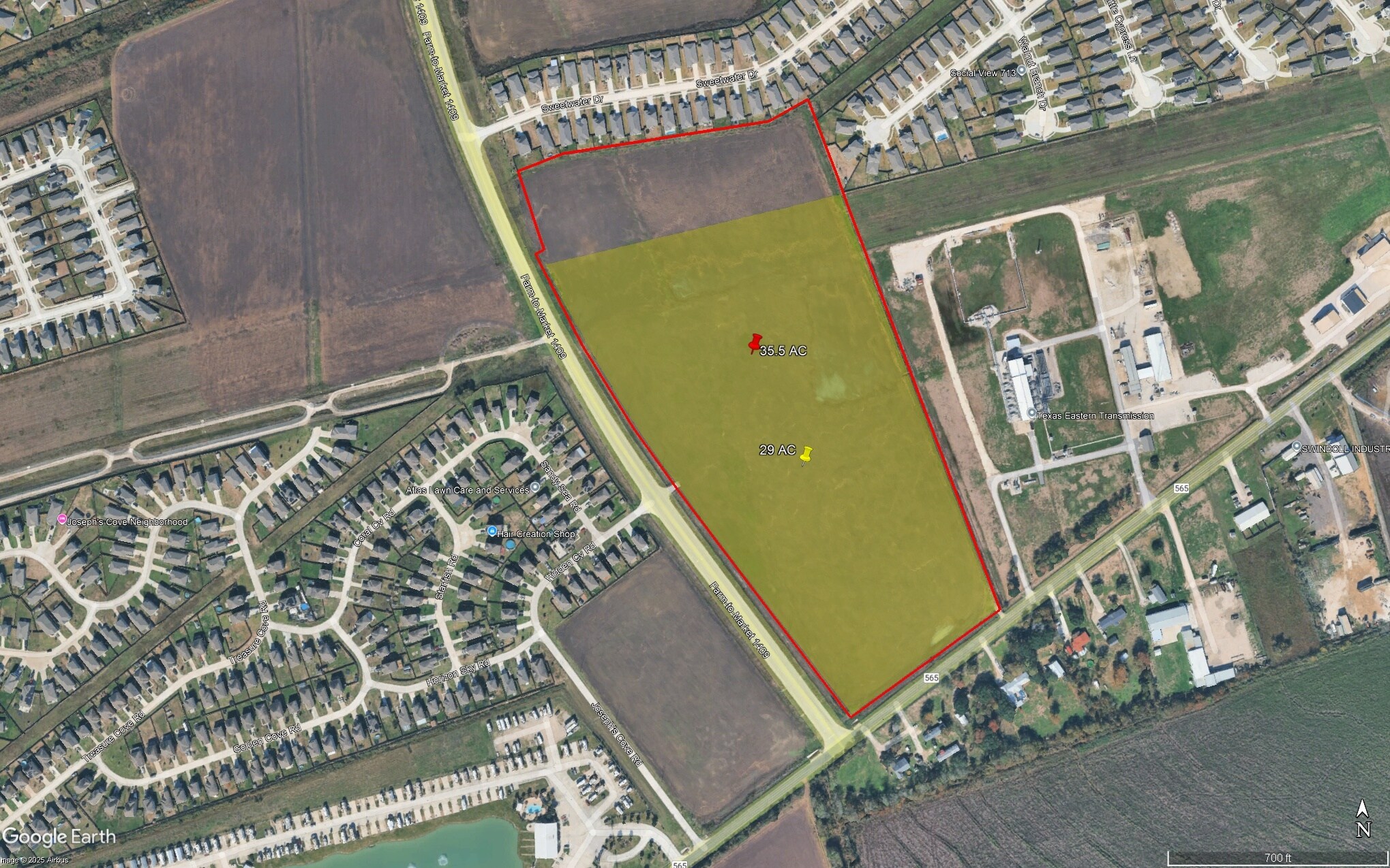 6419 Farm-to-Market 565, Baytown, TX à vendre Aérien– Image 1 sur 2