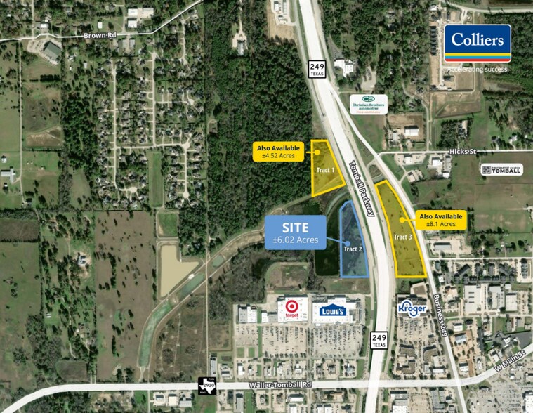 SH 249 / Tomball Parkway, Tomball, TX à vendre - Photo de l’immeuble – Image 1 sur 1