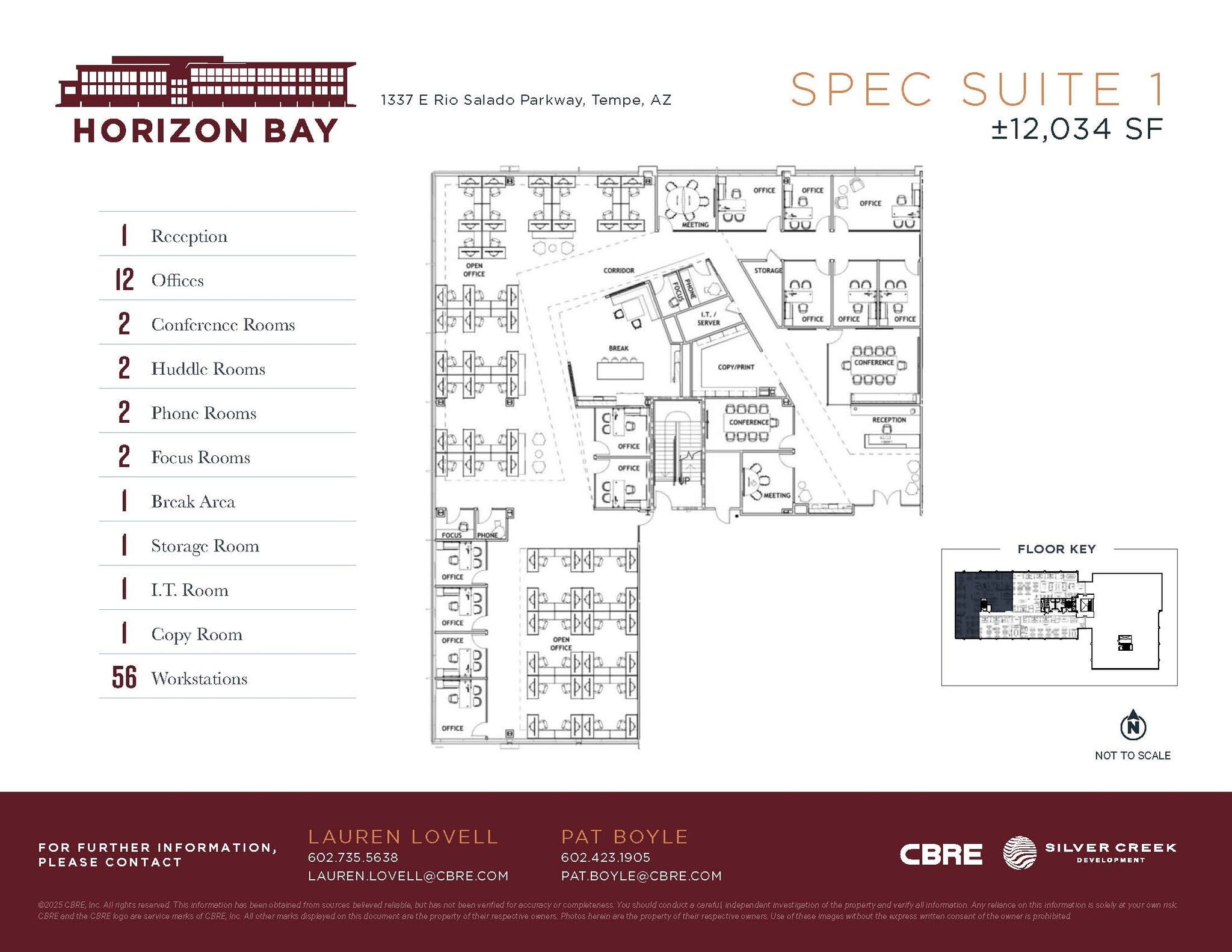 1337 E Rio Salado Parkway, Tempe, AZ à louer Plan d’étage– Image 1 sur 1