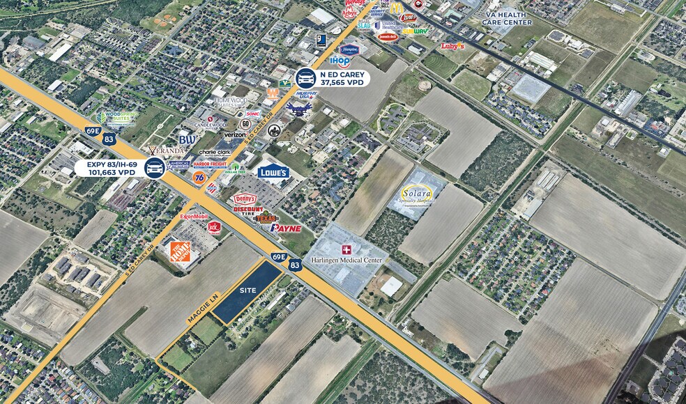 4714 S Expressway 83, Harlingen, TX à louer - Photo de l’immeuble – Image 2 sur 3