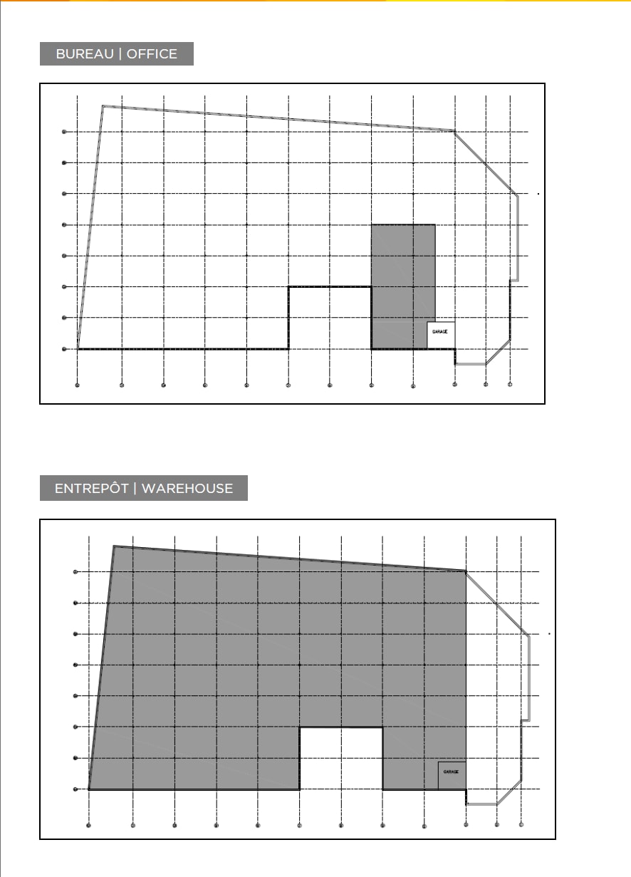 4455 Rue Cousens, Montréal, QC à vendre Plan d’étage– Image 1 sur 1