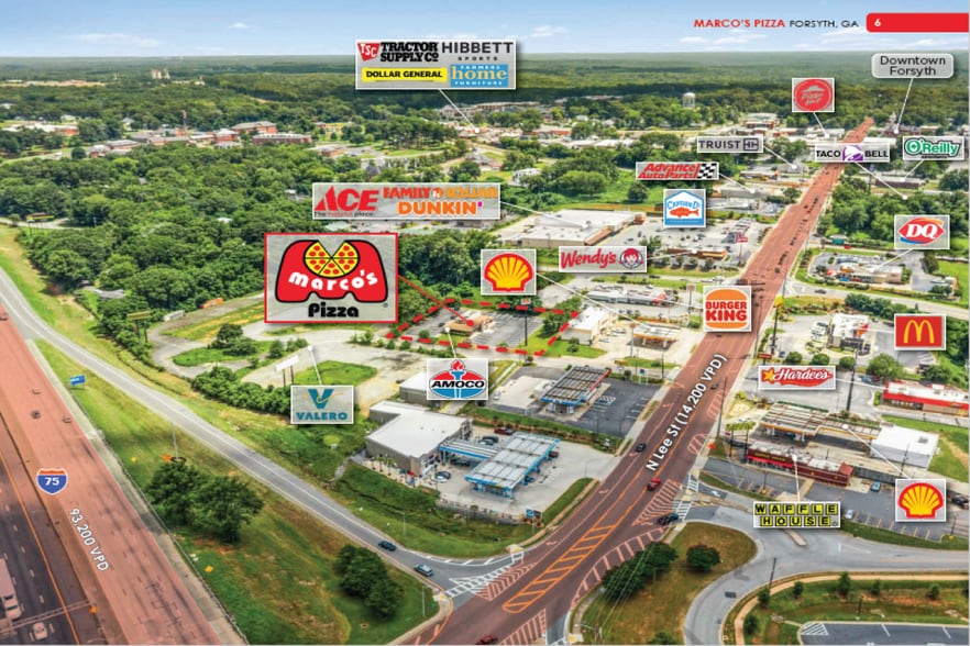 279 N Lee St, Forsyth, GA à vendre - Photo de l’immeuble – Image 3 sur 4