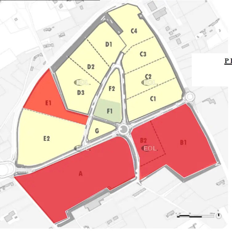Terrain dans Cavaillon à vendre Plan de site– Image 1 sur 5