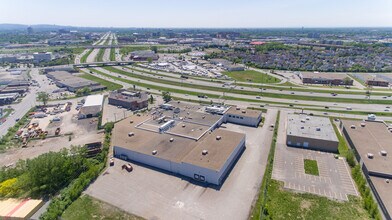 3695 Aut des Laurentides (A-15) Desste E, Laval, QC - Vue aérienne  vue de carte