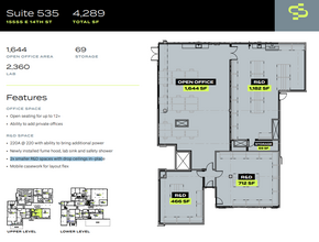 15555 E 14th St, San Leandro, CA à louer Plan d’étage– Image 1 sur 3