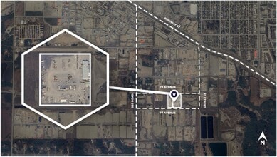 9503-9603 79 Av, Fort St John, BC - Vue aérienne  vue de carte