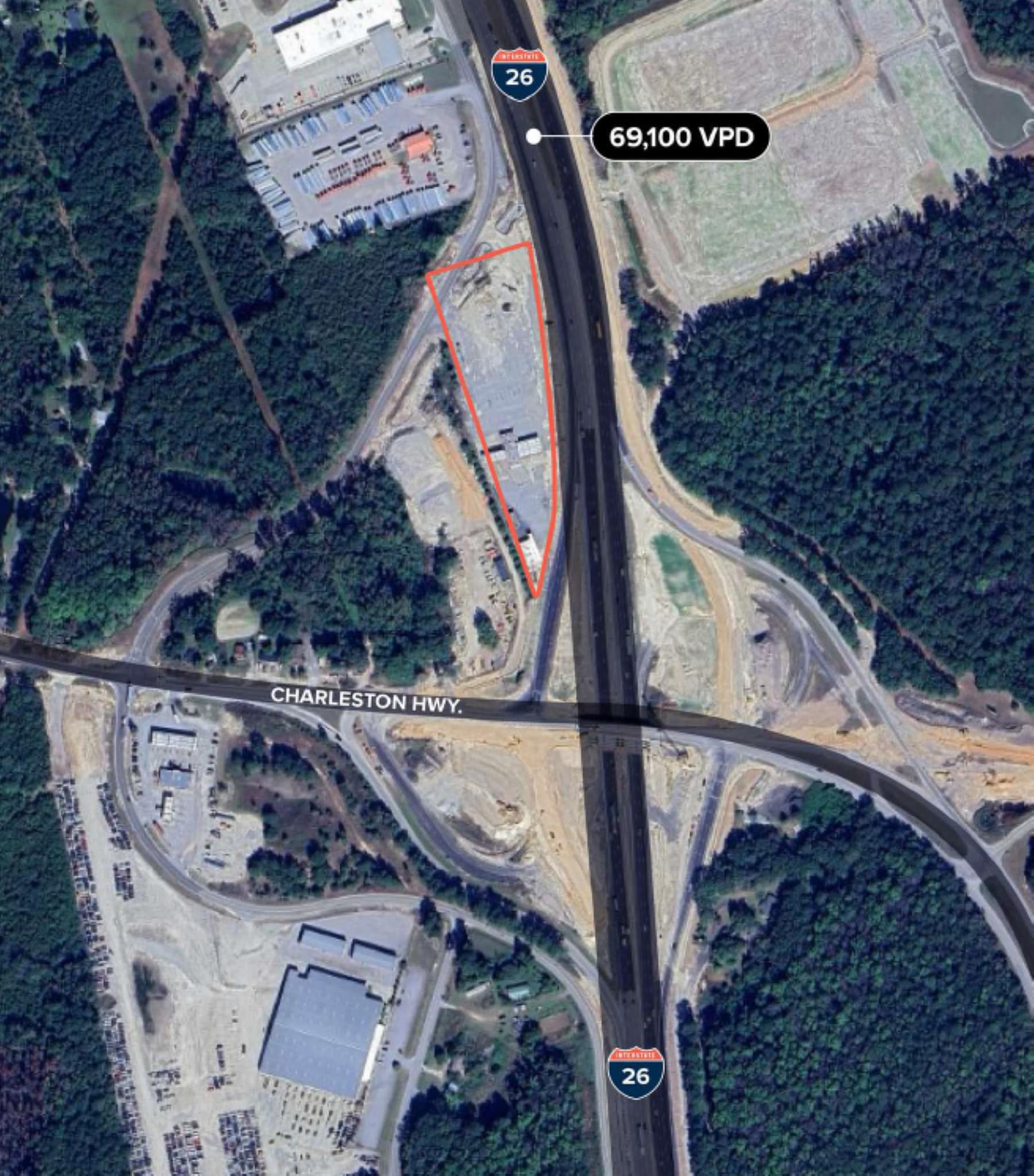 125 Rolling Meadow Ln, West Columbia, SC à louer Aérien– Image 1 sur 1