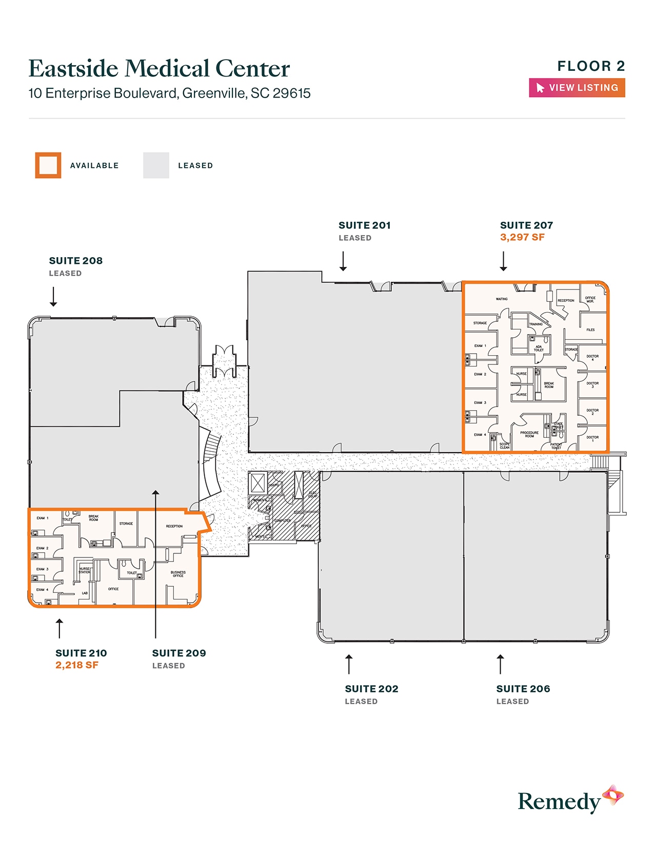 10 Enterprise Blvd, Greenville, SC à louer Plan d’étage– Image 1 sur 1