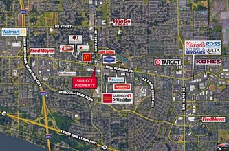 13503 SE Mill Plain Blvd, Vancouver, WA - VUE AÉRIENNE  vue de carte