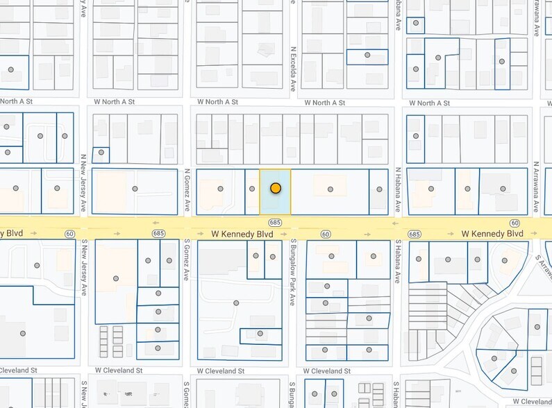 2905 W Kennedy Blvd, Tampa, FL à vendre - Plan cadastral – Image 2 sur 9