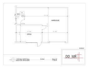 11535 W 183rd Pl, Orland Park, IL à louer Plan de site– Image 1 sur 1